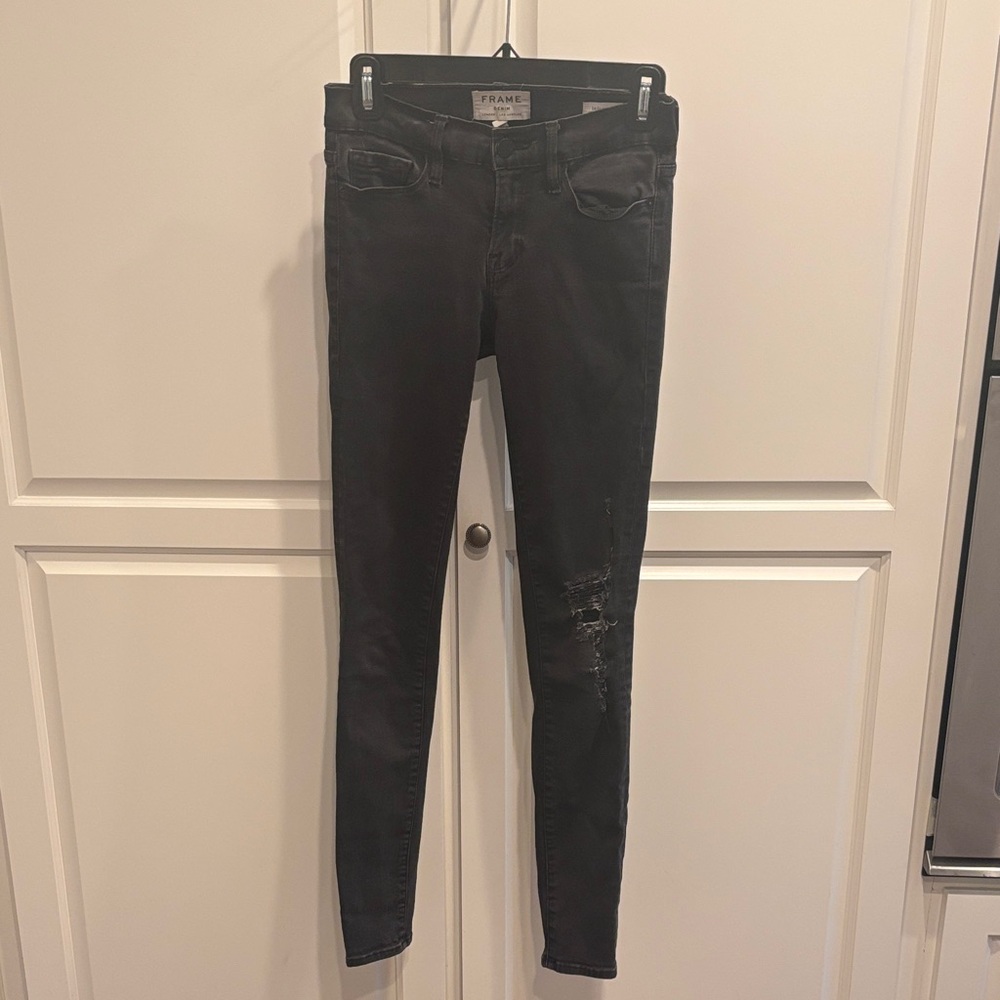 Frame Denim Kids Black Jeans